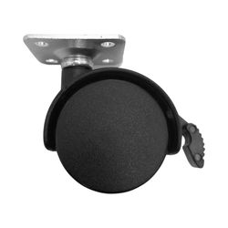 Rodo tipo Yoyo con Placa y Freno de 40 mm