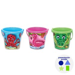 Cubeta Vida Marina 7 Plg para Niños