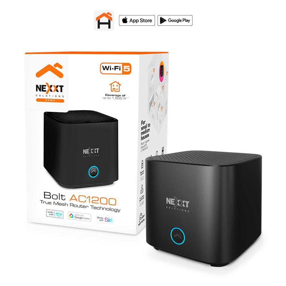 Router Inalámbrico Mesh Wi-Fi 5 de Doble Banda con Cobertura de 1500 Pies Cuadrados, 2 Nod…