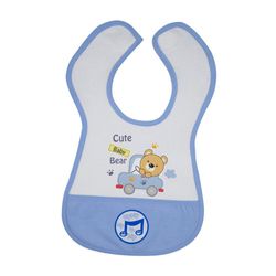 Babero-con-Bolsillo-y-Diseño-de-Oso-Celeste