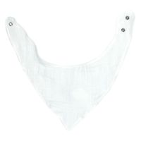 Babero Bandana de Muselina Ecru