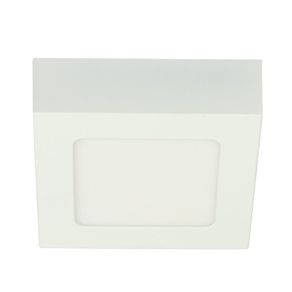 Plafón de Techo LED Cuadrado Blanco de 6 W