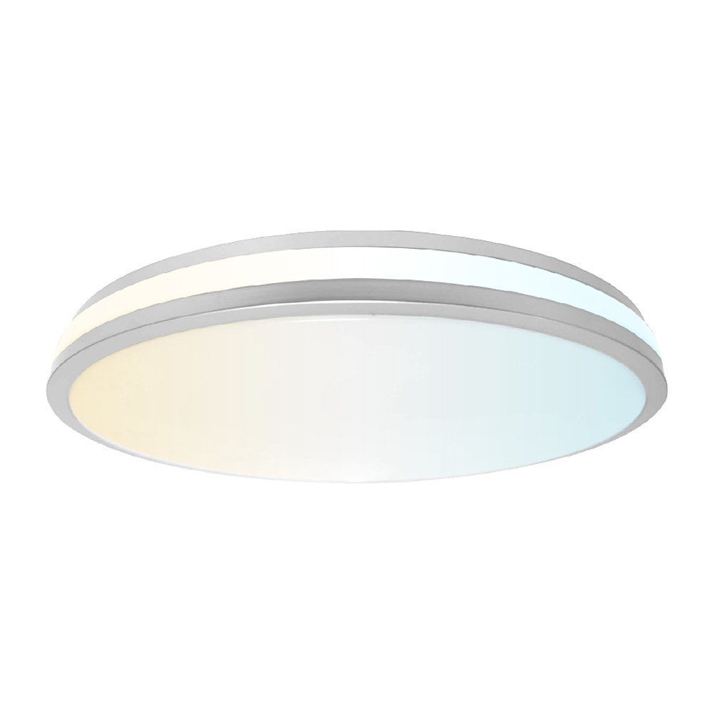 Plafón de Techo LED Gris Luz Fría Ajustable 36 W Plafón LED Ajustable Gris 36 W