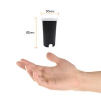 Lámpara de Camino LED Negra de 2 W Luz Cálida