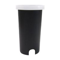 Lámpara de Camino LED Negra de 2 W Luz Cálida