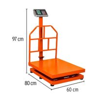 Bascula Digital De Plataforma Plegable Capacidad 500 Kg - Truper