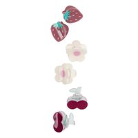 Set de 6 Ganchos para el Cabello con Frutas