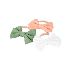 Set de 3 Diademas para el cabello con Moño