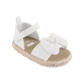 Sandalias Crema con Moño - Varias Tallas