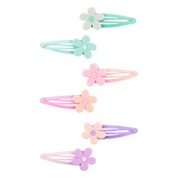 Set de 6 Ganchos para el Cabello con Flores