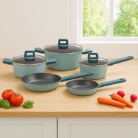 Batería de Cocina con Antiadherente 8 Piezas