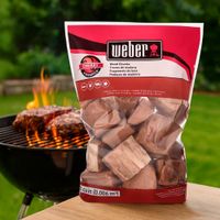 Trozos de Madera para Churrasquera Sabor Cherry