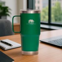 Vaso Térmico con Agarrador 22 Oz Verde