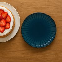 Plato para Postre Azul Tornasol 8.3 Plg