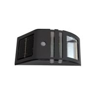 Arbotante Solar LED Sensor Luz y Movimiento