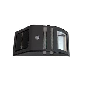 Arbotante Solar LED Sensor Luz y Movimiento
