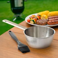 Brocha de Silicona y Tazón para Bbq