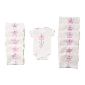 Set de Bodies para Bebé Niña 12 Piezas