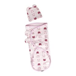 Set de 2 Mantas Swaddle Rosado