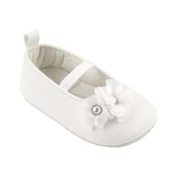 Zapato Pearl Flower Mary Jane NB