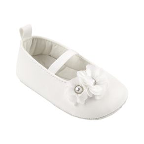 Zapato Pearl Flower Mary Jane NB