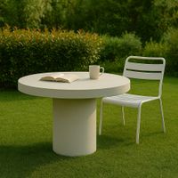 Mesa-Redonda-Frida-Beige-Texturizada-110-Cm