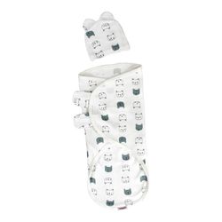Set de 2 Mantas Swaddle Neutro