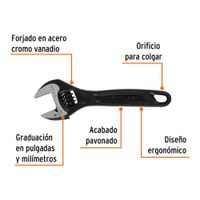 Llave Ajustable Medida Estándar - Truper Varios Tamaños