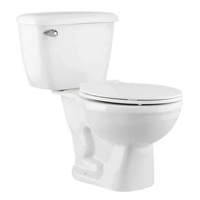 Sanitario Ecoline Blanco 2 Piezas Redond - American Standard