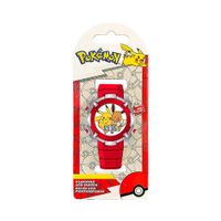 Reloj Pokémon LCD Parpadeante Correa Roja