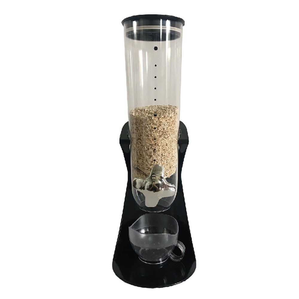 Dispensador Individual para Cereal Color Negro