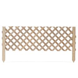 Cerco Madera Natural De 3 Pies X 17,5 Plg - Fixer