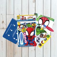 Libro para Colorear con Agua Spidey y sus Amigos