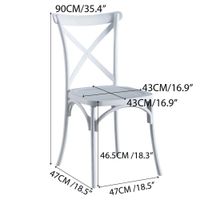Silla Dania de 43x43x46 Cm - Zmobili Varios Colores