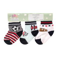 Set de 3 Pares de Calcetas 6-12 Meses