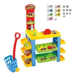 Carreta de Supermercado con Accesorios