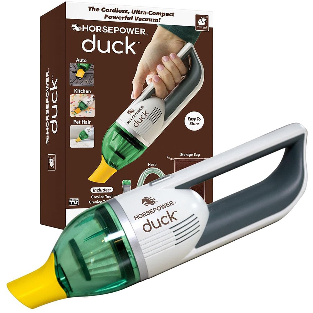 Aspiradora de Mano Duck Inalámbrica Recargable con Accesorios