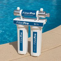 Purificador de Agua FilterPro con Luz Ultravioleta y Filtros