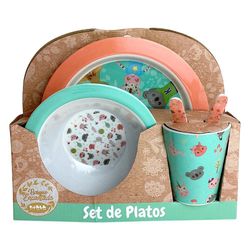 Vajilla-Infantil-5-Pzas-Bosque-Encantado