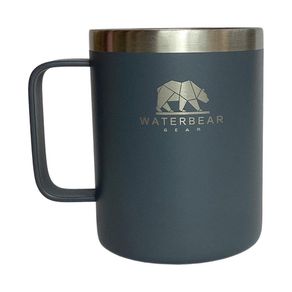 Vaso Térmico Negro Acero Inoxidable con Tapadera
