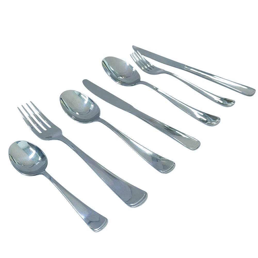 Set de Cubiertos Mónaco 56 Piezas de Acero Inoxidable