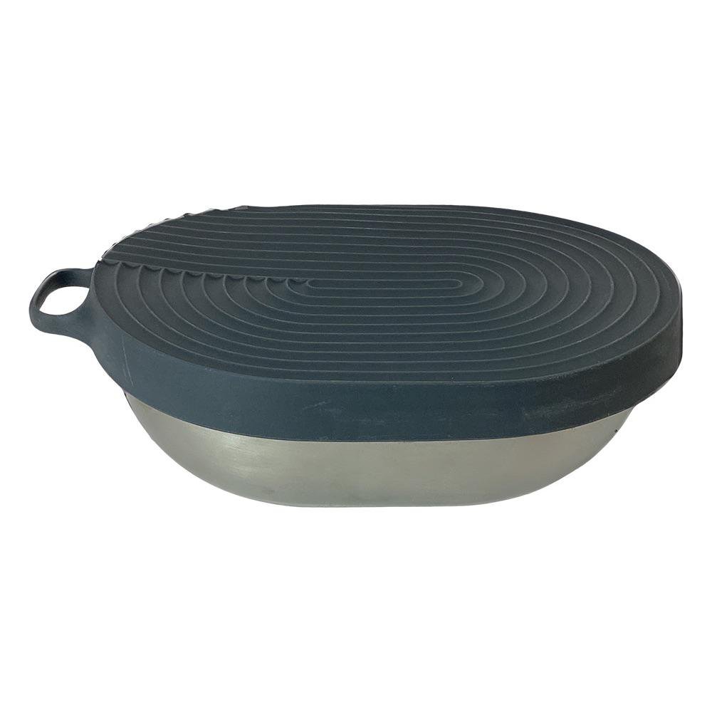 Contenedro de 1.5 L de Acero Inoxidable con Tapadera
