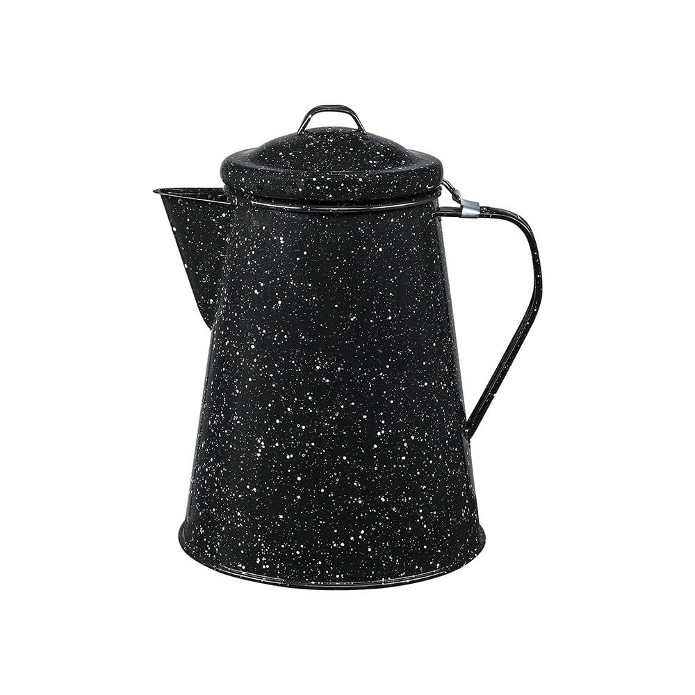 Cafetera Esmaltada de 3 L con Asa Color Negro
