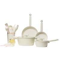 Batería de Cocina Fiori 26 Piezas Crema