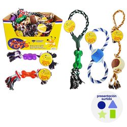 Lazo con Pelota para Perro? Diseños Surtidos