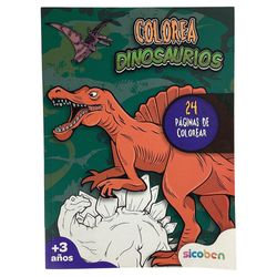 Colorea-con-Dinosaurios