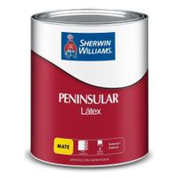 Peninsular Látex Mate Blanco 1 Gal - Sherwin Williams