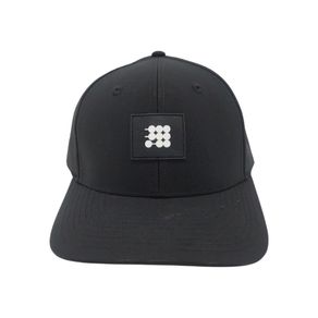 Gorra Ajustable Negra con Logo Cubitt