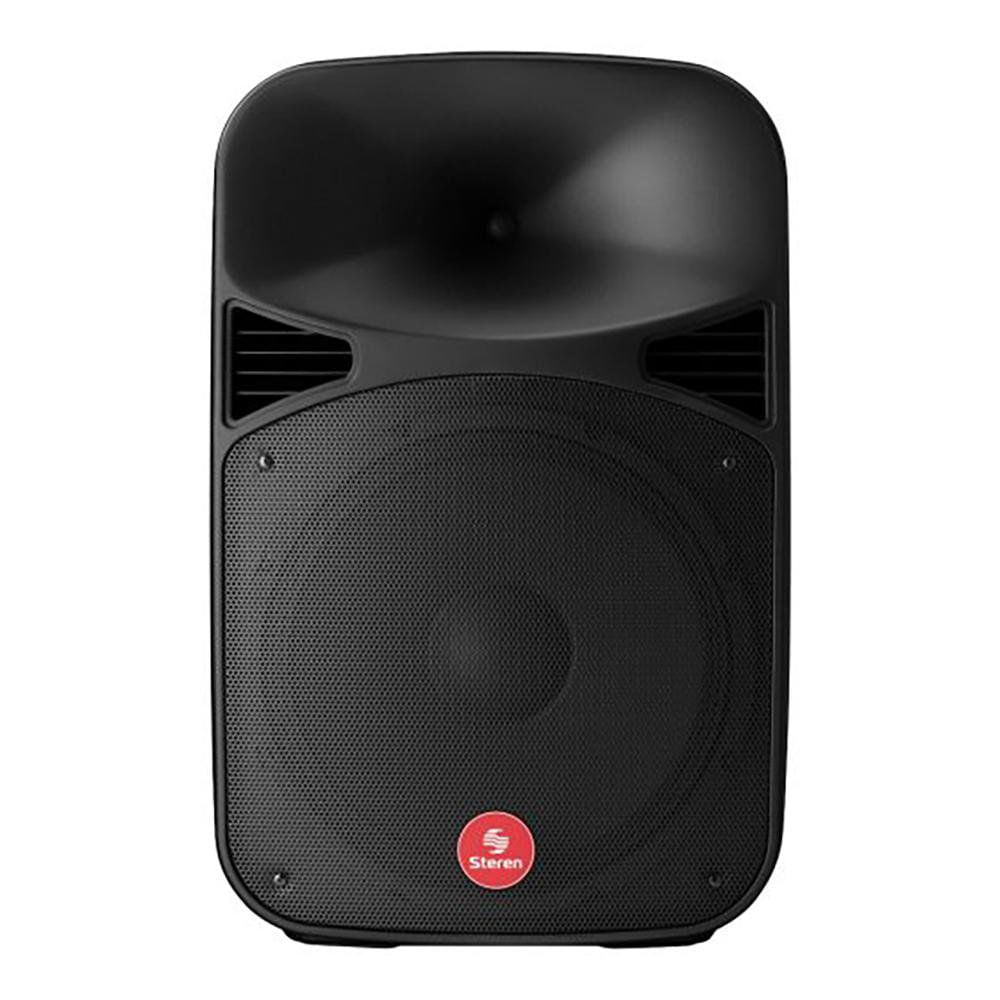 Bocina Amplificada Profesional Bluetooth de de 15 Plg con Bluetooth en Color Negro Bocina…