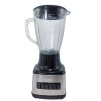 Licuadora Negro y Acero Inoxidable 1.5 L